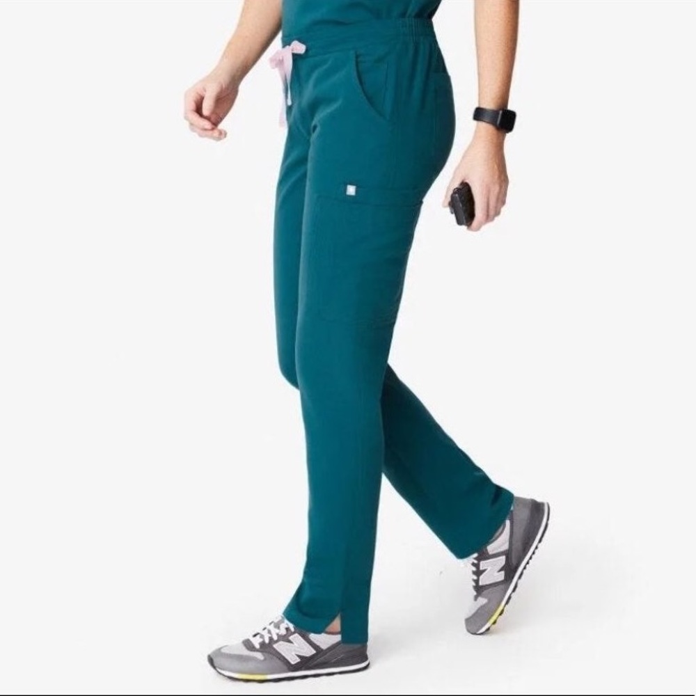NWT Figs Caribbean Blue Yola - XS